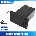 GongtuShop Akustik Gitar Bas Ukulele Gitar Pikap Pil Kutusu 9V Pil Kutusu Tutucu Yaylı Yaylı Abs Guitarra Aksesuarları (Yurt Dışından) - Renkli