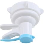 GongtuShop Beyaz Stil Kullanışlı Taşınabilir Kamp Içme Şişesi Vana Tıkaç Su Değiştirme Şişeleri Ters Su Vidalı Musluk Musluk Dispenseri (Yurt Dışından) - Renkli