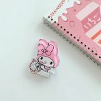 GongtuShop D Stili Ins Kawaii Quickstand Karikatür 3D Cep Telefonu Braketi Telefon Zil Tutacağı Griptok iPhone Için Tavşan Kedi Pembe Köpekler Stretch Grip Tok (Yurt Dışından) - Beyaz - 1