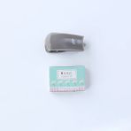 GongtuShop Gri Stil Sandro Mini Karikatür Zımba Zımbalı Şirin Küçük Zımba Ofis Kırtasiye (Yurt Dışından) - Beyaz - zımba makinesi - 1