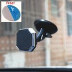 GongtuShop Kare Şekil 2 Tarzı 360 Dönebilen Manyetik Araç Tutacağı Mıknatıs Araç Telefonu Tutacağı Ön Cam Standı Montaj Desteği Ücretsiz El Araç Telefonu Tutacağı Braketi (Yurt Dışından) - Beyaz - 1