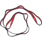 GongtuShop Kırmızı Stil Uzatın Askı Yüksek Mukavemetli Güçlü Taşıma Kapasitesi Aşınmaya Dayanıklı Yoga Esnek Kemer Hava Yoga Hamak Spor Tırmanma Dow (Yurt Dışından)