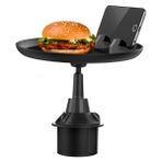 GongtuShop Kısa Stil Yeni Evrensel Suv Kamyon Araba Bardak Tutucu Montaj Cep Telefonu Cep Telefonu Için Standı Yemek Aperatif Içecek Araba Gıda Tepsisi (Yurt Dışından) - Beyaz - 1