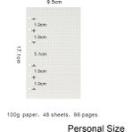 GongtuShop Kişisel Izgara Stili Yüksek Li Halka Bağlayıcı Defter A5 Kişisel A6 A7 A8 Boyut Ekle Yedekler Gevşek Yaprak Spiral Günlüğü Planlayıcı Iç Çekirdek 100G Kağıt (Yurt Dışından) - Renkli - not defteri