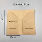 GongtuShop Kraft Kart Sahibi L Tarzı Fromthenon Kraft Kağıt Zarf Bilet Kartları Midori Gezginler Için Saklama Çantası Dizüstü Günlüğü Yedekler Retro Planlayıcısı Aksesuarları (Yurt Dışından) - Renkli - not defteri - 1
