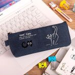 GongtuShop Kraliyet Mavisi Kalem Kutusu Stili Kawaii Kalem Kutusu Karikatür Kalem Kutusu Fermuar Büyük Kalem Çantası Öğrenci Hediyesi Için Sevimli Kutu Okul Kalemi Casa Kırtasiye Malzemeleri (Yurt Dışından) - Beyaz