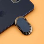 GongtuShop Mavi Stil 1 Adet Parmak Yüzük Tutucu Standı gr Cep Telefonu Araba Için Döner Manyetik Montaj Telefon Arka Sticker Pad Evrensel Braketi (Yurt Dışından) - Beyaz