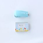 GongtuShop Mavi Stil Sandro Mini Karikatür Zımba Zımbalı Şirin Küçük Zımba Ofis Kırtasiye (Yurt Dışından) - Beyaz - zımba makinesi - 1