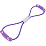 GongtuShop Mor Tarzı Yoga Direnç Bandı Genişletici Elastik Halat Şekil 8 Direnç Egzersiz Bandı Fitness Band Kauçuk Çekme Halatı Eğitim Çekme Halatı 8 (Yurt Dışından)