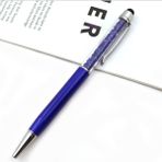 GongtuShop No.12 Tarzı Siyah Reative Kristal Kalem Elmas Tükenmez Kalemler Kırtasiye Tükenmez Kalem Stylus Kalem Dokunmatik Peolors Yağlı Siyah Dolum (Yurt Dışından) - Renkli