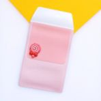 GongtuShop No.3 Tarzı Buzlu Pvc Göğüs Cebi Sızdırmaz Kalem Çantası Hastane Sağlık Çalışanı Doktor Hemşire Adanmış Pratik Kalem Kutusu Malzemeleri Kawaii (Yurt Dışından) - Beyaz - 1 Adet
