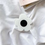 GongtuShop No.7 Tarzı Yeni Epoksi Reçine Evrensel Taze ve Güzel Çiçekler Katlanabilir Kavrama Tok Braketi Cep Telefonu Zil Braketi Cep Telefonu Aksesuarları (Yurt Dışından) - Beyaz - 1