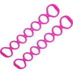 GongtuShop Pembe Tarzı 2x 7 Halkalı Streç Egzersiz Bandı, Direnç Bantları, Yoga Germe Kol Omuz Ayak, Fitness Ev Spor Salonu, Pembe (Yurt Dışından)