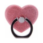 GongtuShop Pembe Tarzı Tablet Için Cep Telefonu Zil Tutacağı Tek Tutucu Stand Telefon Tutacağı Kalp Şeklinde Parmak Yüzük Tutucu iphone Için Araç Montaj Standı (Yurt Dışından) - Beyaz - 1