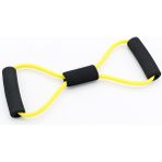 GongtuShop Sarı Stil Şekil 8 Direnç Bandı Tpe Spor Yoga Sakız Direnci Lastik Bantlar Çekme Halatı 8 Kelime Kas Eğitimi Boru Germe Halatı (Yurt Dışından)