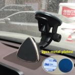 GongtuShop Üçgen Tarzı 360 Dönebilen Manyetik Araç Telefonu Tutacağı Araç Tutacağı Mıknatıs Ön Cam Araç Telefonu Tutacağı Gps Standı Ekranı Elinizi Serbest Bırakın (Yurt Dışından) - Beyaz - 1