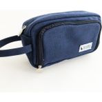 GongtuShop W4 Stili High-End Denim Kanvas Kalem Kutusu Okul Kırtasiye Çantası Çocuk Sevimli Kalem Kutusu Öğrenci Kalem Çantası Büyük Kalem Çantası Hediyeler Kız Kozmetik Çantası (Yurt Dışından) - Beyaz
