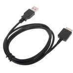 GONOLOWAY WMC-NW20MU Yedek Şarj Senkronizasyon Veri Kablosu Besleme Güç Kablosu Uyumlu Sony Walkman MP3 MP4 Çalar NWZ-A726 A728 A729 A815 A816 S615 S616 S618 S716 S718 Serisi ve Daha Fazlası (1,2 m)
