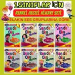 Gönül Elakin 1.Sınıf ilk Okuma renkli Heceli hikaye seti