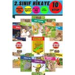 Gönül Yayıncılık 2. Sınıflar İçin Rengarenk Eğitici Hikaye Kitap Seti 10'lu Ciltli