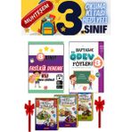Gönül Yayıncılık 3. Sınıf Ödev Test + 6'lı Deneme Sınavı (Ciltli)