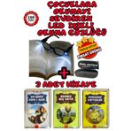 GÖNÜL YAYINCILIK 9-12 yaşa uygun 3 ADET MACERA KİTABI KARIŞIK SÜPER SET+OKUMA LED IŞIKLI GÖZLÜK