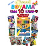 Gönül Yayıncılık Minik Ressamlara 10 Eğlenceli Boyama Kitabı Seti Anonim 4 - 8 Yaş İçin