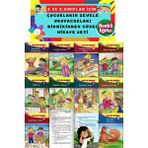 Gönül Yayıncılık Renklı Eğitici 2 ve 3. Sınıflar İçin Okumayı Sevdiren Hikaye Kitabı Seti Anonim 9 - 12 Yaş