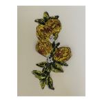 Gönülden Tasarım 28x12 Cm Limon Ağacı Pul Payetli Aplike Yama Arma
