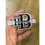 Gönülden Tasarım 5x9 cm Ütü Ile Yapışan H ve B Harfi Arma Yama Dikiş Hobi Aksesuarı