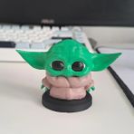 Gonulella 3D Yoda Figür Baby Yoda 5 cm