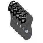 Gönültaş 6 Çift Dikişsiz Bambu Erkek Gri Sneaker Çorap 041HC