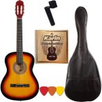 Gonzales Klasik Gitar Seti ( Gitar+Kılıf+Tel Takımı+Burgu Çevirici+Pena) - Sunburs