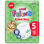 Goo.N Friend No:5 Junior 72 Adet Külot Bebek Bezi