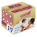 Goo.N Premium Soft No:1 Yenidoğan 300 Adet Bebek Bezi
