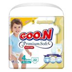 Goo.N Premium Soft No:4 Maxi 22 Adet Külot Bebek Bezi