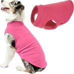Gooby Esnek Polar Yelek Köpek Kazak - Pembe, 6X-Large - Sıcak Kazak Polar Köpek Ceket - Küçük Köpekler Erkek veya Kız için Kış Köpek Giysileri - Küçük Köpekler için Köpek Kazakları Büyük Köpekler için