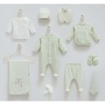 Good Baby 10LU Hastane Çıkışı - Caramell - ZE2009 - Yeşil - 0 - 3 Ay - ZE2009-YEŞIL-0 - 3 Ay Yeşil