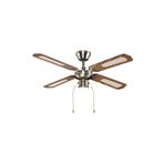 Good Home 1XE27 Ahşap Kanat 107 cm Tavan Vantilatörü