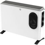 Good Home Navex Turbo Fanlı Konvektör Isıtıcı 2000W Taşınabilir Beyaz Ayaklı Ebatlar 39x52x16 cm