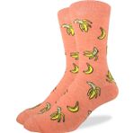 Good Luck Sock Erkek Yemek Çorabı, Yetişkin, Muz, Tek Beden