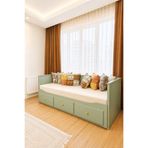 GOOD NİGHT Hemnes Uyumlu Özel Tasarım Katlanır Yatak Dışı Döşemelik İçi Yatak Kumaşı