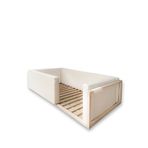 Good Night Kid Montessori Floorbed Masif Dişbudak Bebek Yatak 90 X 190 Cm - Bej