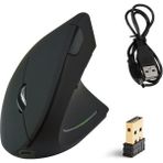 Good Shop Ergonomik Rahat Dikey Kablosuz Mouse USB Şarj (Yurt Dışından) - Siyah