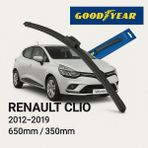 Good Year 2’li Set Muz Tipi Silecek Takımı Renault Clio 2012-2019 Ön Cam Sileceği 650MM-350MM