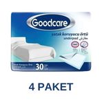 Goodcare 60x90 cm 4 Paket 120 Adet Yatak Koruyucu Örtü