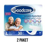 Goodcare L 2x30'lu Belbantlı Yetişkin Hasta Bezi