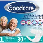 Goodcare Yetişkin Bel Bantlı Tekstil Yüzey Extra Large 30 Adet Hasta Bezi