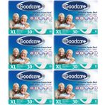 Goodcare Yetişkin Bel Bantlı Tekstil Yüzey Extra Large 6x30 Adet Hasta Bezi