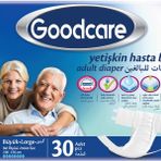 Goodcare Yetişkin Bel Bantlı Tekstil Yüzey Large 30 Adet Hasta Bezi